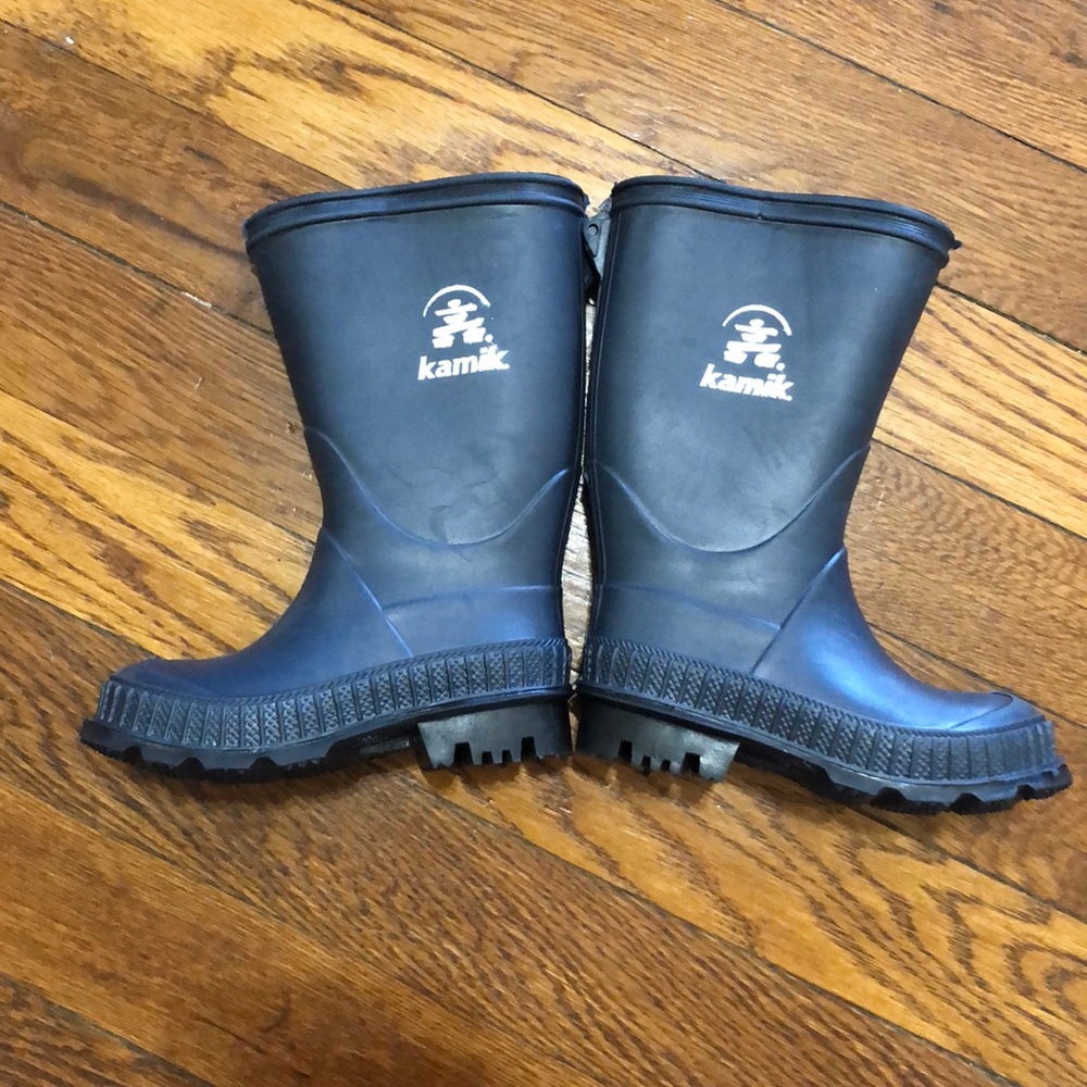 Kamik Kids Blue Rain Boots